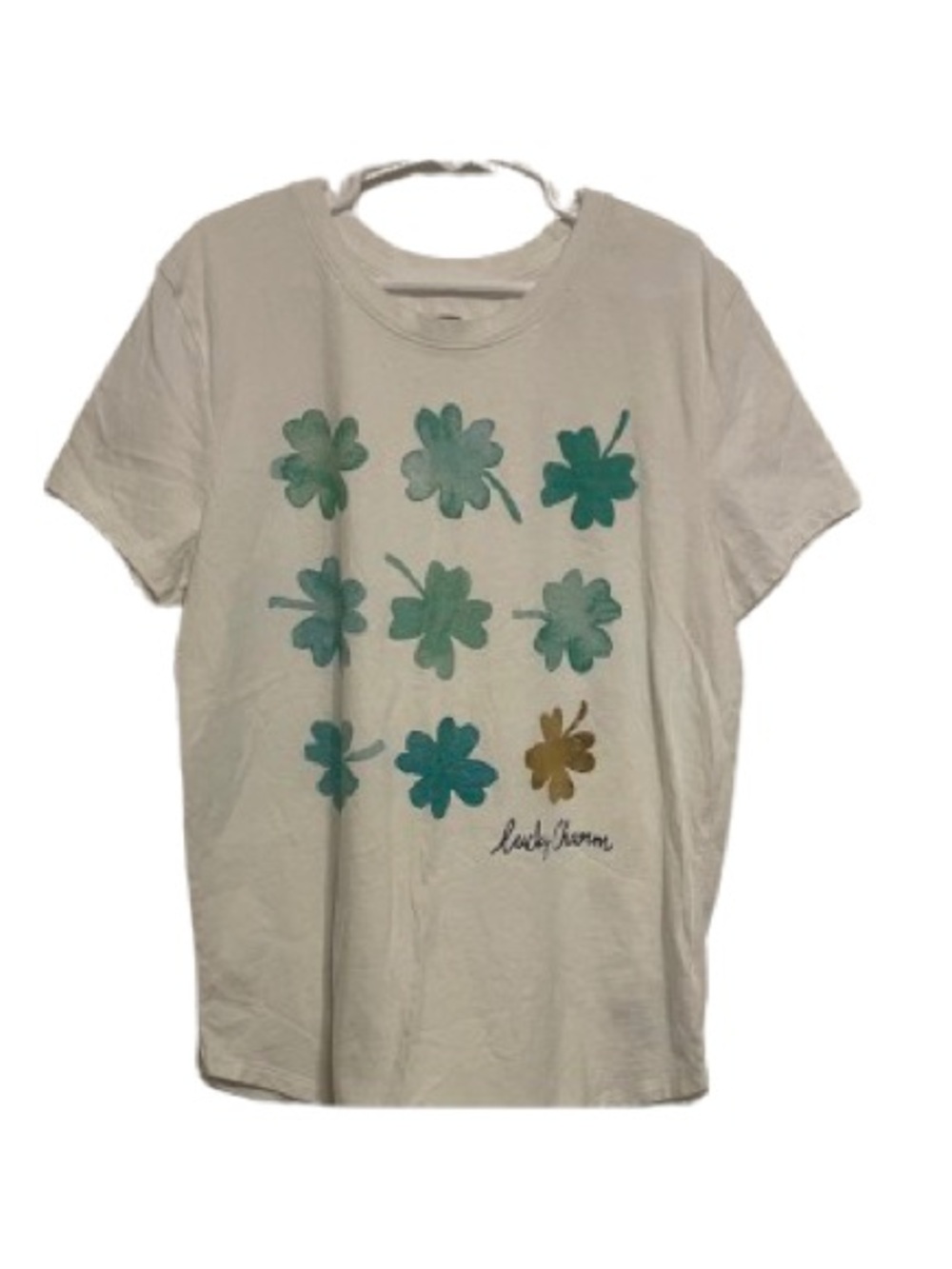 Old Navy Kids short sleeve Shamrock Tee size 14
